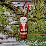 Naughty Santa Ornament