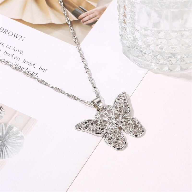 Enchanted Butterfly Necklace