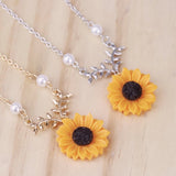 Sunflower Necklace